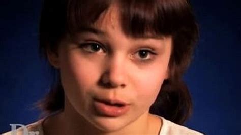 Aneska, 12, tells Dr Phil show: ‘Violence makes me feel comfortable.